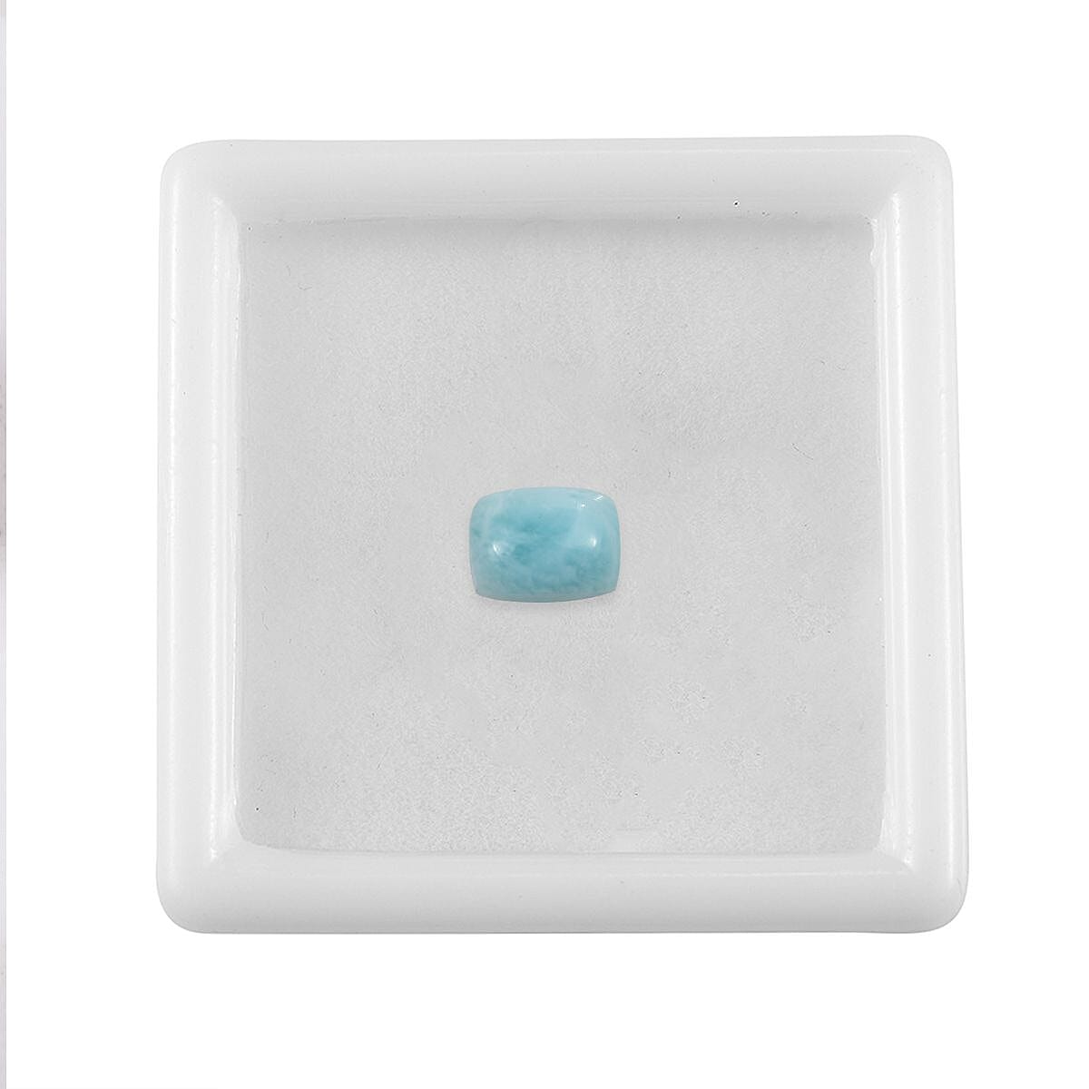 AA Larimar (Cush 8x6 mm) 1.50 ctw Loose Gemstone