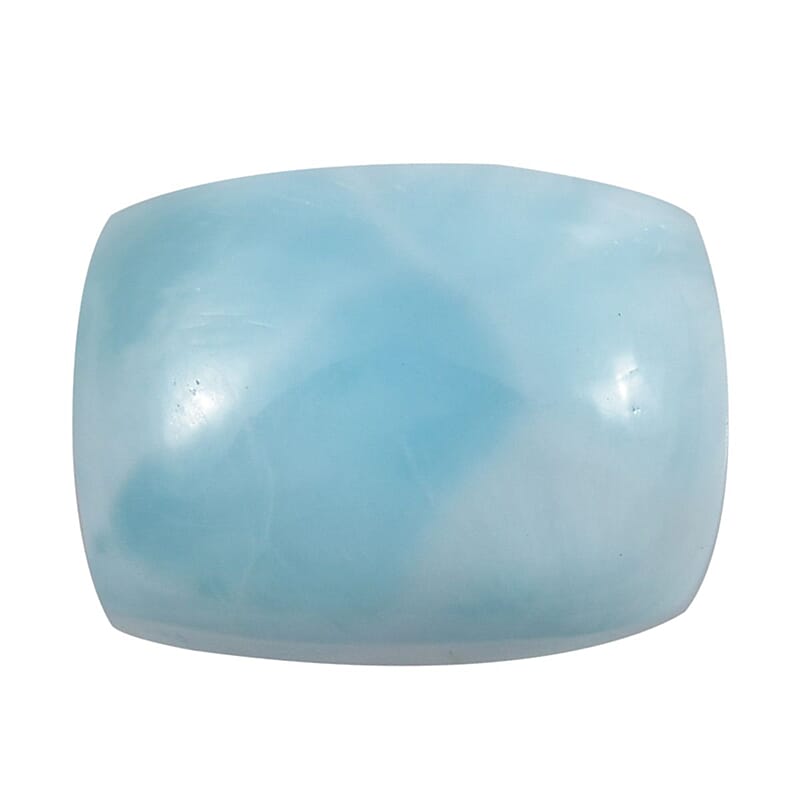 AAA Larimar (Cush 8x6 mm) 1.50 ctw Loose Gemstone