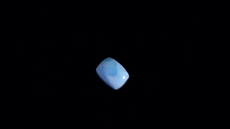 AAA Larimar (Cush 8x6 mm) 1.50 ctw Loose Gemstone