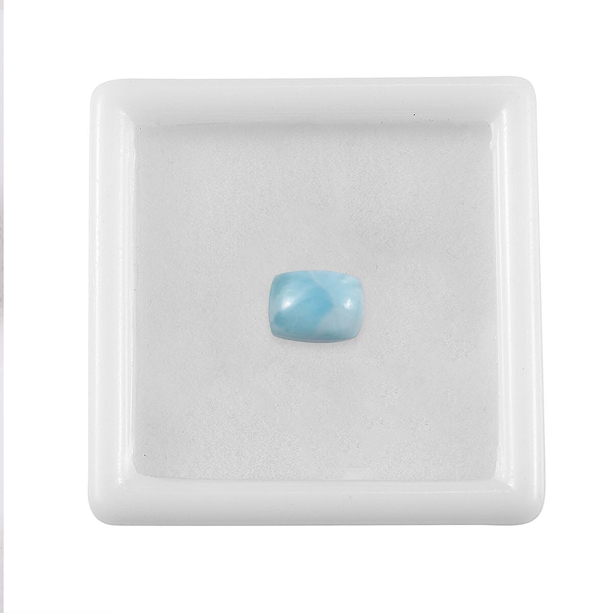 AAA Larimar (Cush 8x6 mm) 1.50 ctw Loose Gemstone