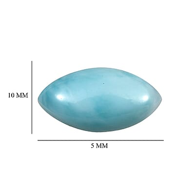 Larimar (Mrq 10x5 mm) 1.01 ctw Loose Gemstone