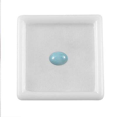 Larimar (Ovl 8x6 mm) 1.07 ctw Loose Gemstone