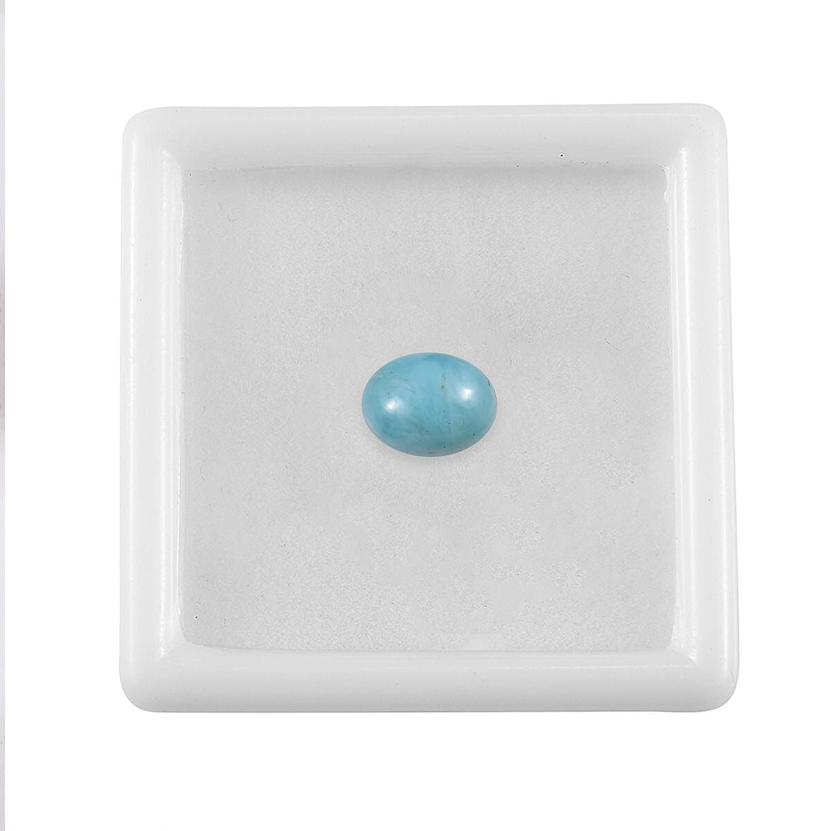 AA Larimar (Ovl 8x6 mm) 1.23 ctw Loose Gemstone