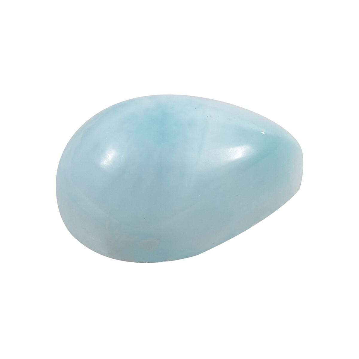 Larimar (Pear 7x5 mm) 0.67 ctw Loose Gemstone image number 2