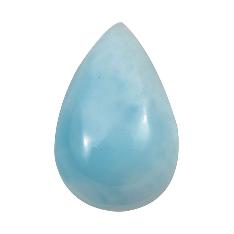 AA Larimar (Pear 9x6 mm) 1.15 ctw Loose Gemstone