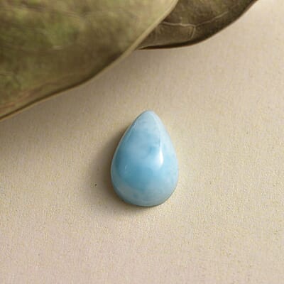 AA Larimar (Pear 9x6 mm) 1.15 ctw Loose Gemstone