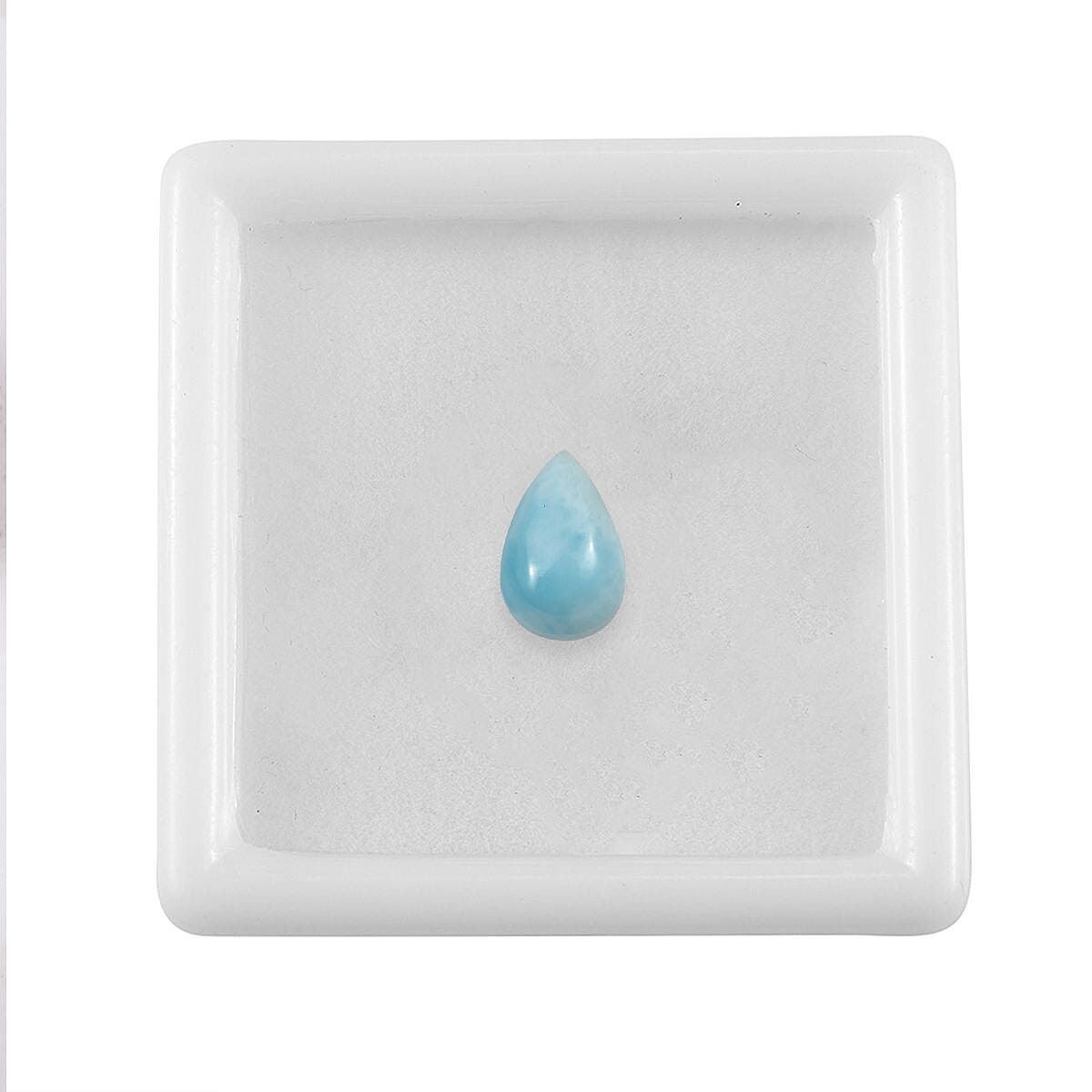 AA Larimar (Pear 9x6 mm) 1.15 ctw Loose Gemstone