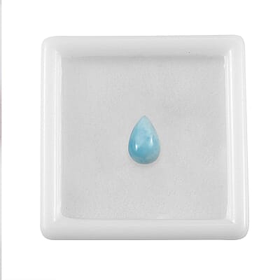 AA Larimar (Pear 9x6 mm) 1.15 ctw Loose Gemstone