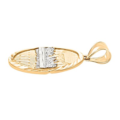 Made in America 10K Yellow Gold Last Supper Pendant without Chain 3.70 Grams
