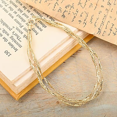Nastri Italian 10K Yellow Gold Bracelet (7.50 In) 1.35 Grams