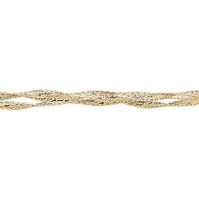 Nastri Italian 10K Yellow Gold Bracelet (7.50 In) 1.35 Grams