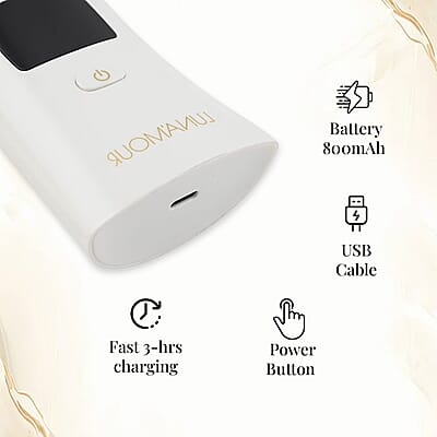 Luna'Mour 3-in-1 ElectraLume System Anti-Aging Microcurrent + Light Therapy Device