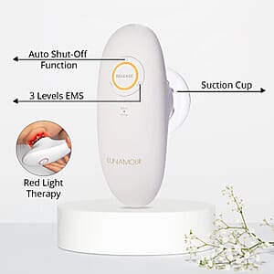 Luna'Mour CelluFade BodyBliss EMS Vacuum & Red-Light Therapy Device (Lifetime Warranty)