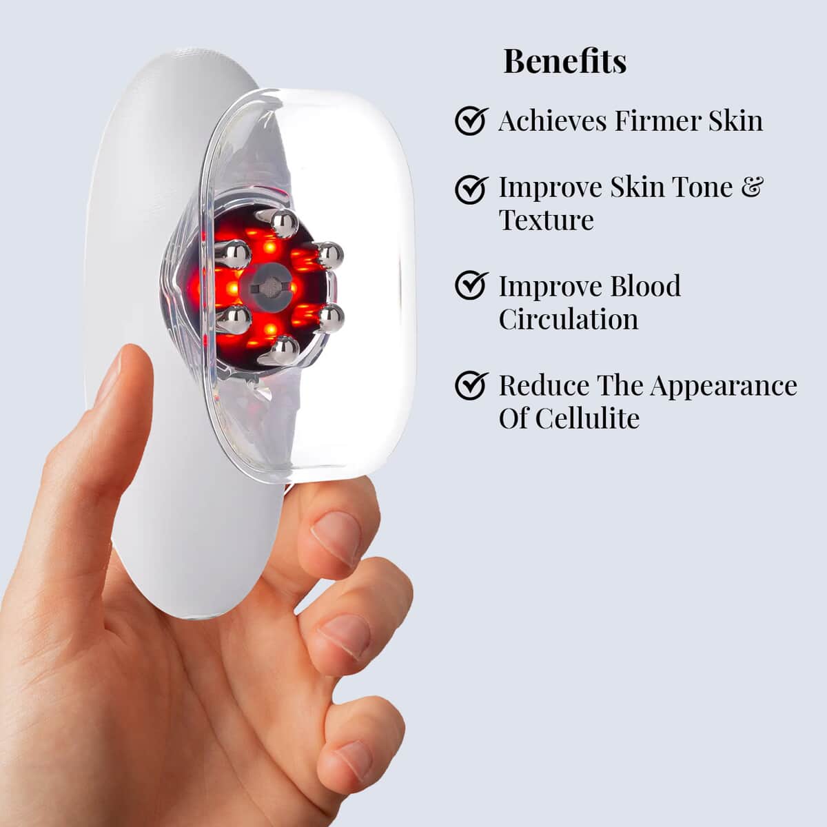 Luna'Mour CelluFade BodyBliss EMS Vacuum & Red-Light Therapy Device (Lifetime Warranty) image number 2