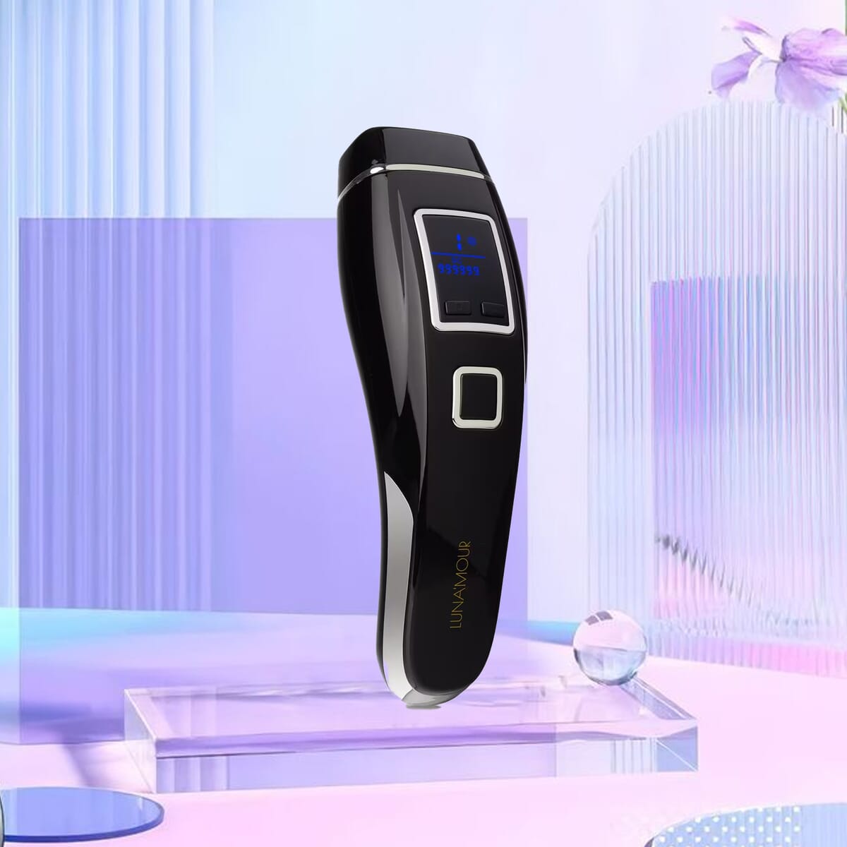 Luna'Mour CoolPro Intense Pulse Light Therapy Device Ice Technology, Skin Revitalizing, Blemish Lightening, and Hair Removing Device (FDA Approved) image number 1