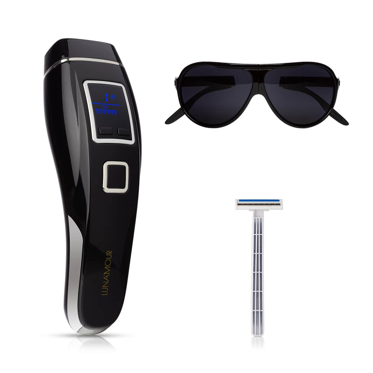 Luna'Mour CoolPro Intense Pulse Light Therapy Device Ice Technology, Skin Revitalizing, Blemish Lightening, and Hair Removing Device image number 1