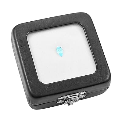 Certified & Appraised AAAA Paraiba Tourmaline (Pear Free Size) 0.57 ctw