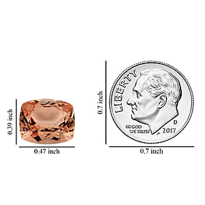 AAAA Marropino Morganite (Cush 12x10mm) 4.50 ctw
