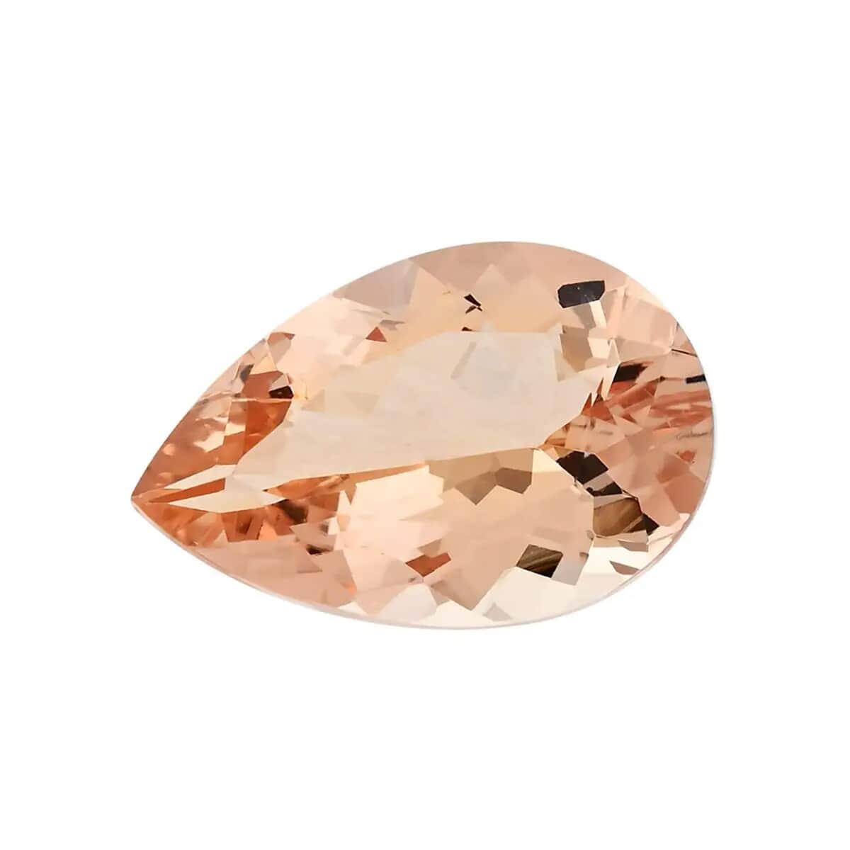 AAAA Marropino Morganite (Pear 15x10 mm) 4.50 ctw image number 1