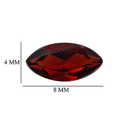 AA Mozambique Garnet Set of 2 (Mrq 8x4 mm) 1.34 ctw Loose gemstone
