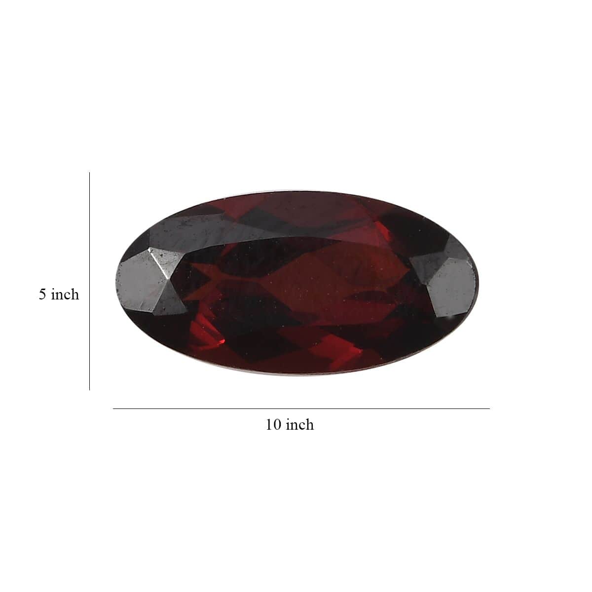 Mozambique Garnet (Ovl 10x5 mm) 1.20 ctw image number 4