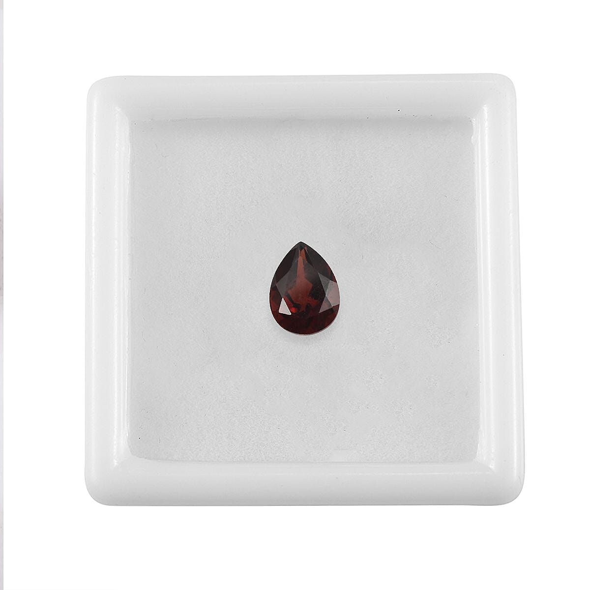 Mozambique Garnet (Pear 8x6 mm) 1.25 ctw Loose Gemstone image number 3