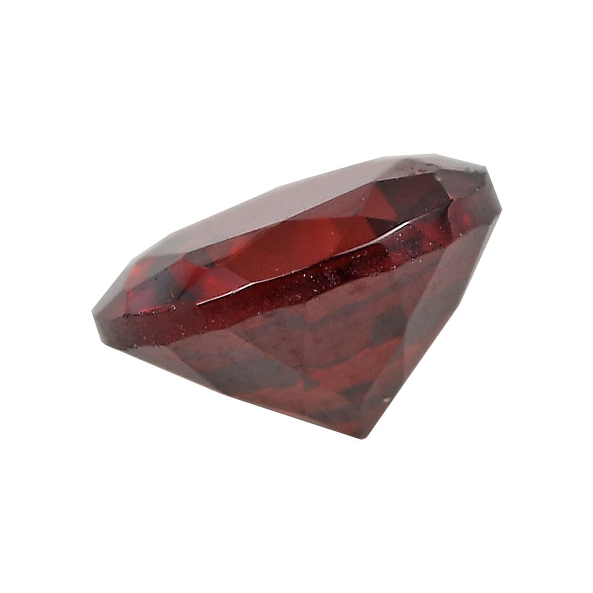 Mozambique Garnet Set of 2 (Rnd 7 mm) 2.66 ctw Loose gemstone image number 2