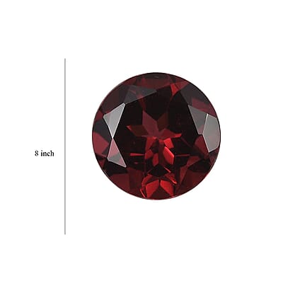 Mozambique Garnet (Rnd 8 mm) 1.74 ctw Loose gemstone
