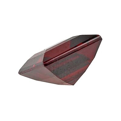 AA Mozambique Garnet Set of 2 (Sqr 7 mm) 3.86 ctw Loose gemstone