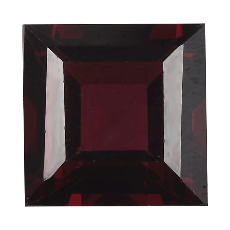 AA Mozambique Garnet (Sqr 8 mm) 2.44 ctw Loose gemstone