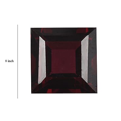 AA Mozambique Garnet (Sqr 8 mm) 2.44 ctw Loose gemstone