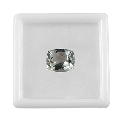 Montezuma Prasiolite (Cush 12x10 mm) 4.60 ctw Loose Gemstone