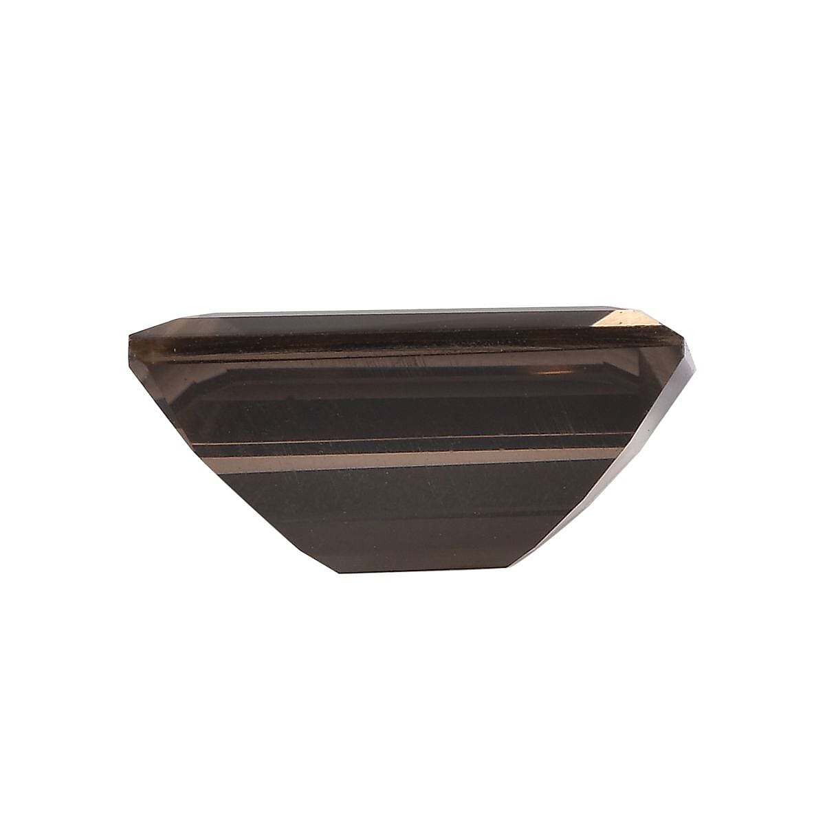 AA Brazilian Smoky Quartz (Bgt 14x10 mm) 6.36 ctw Loose Gemstone image number 2
