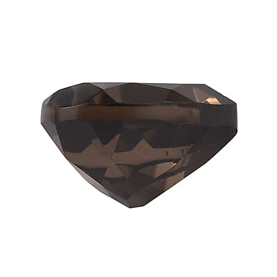 Brazilian Smoky Quartz (Hrt 12 mm) 4.45 ctw Loose Gemstone