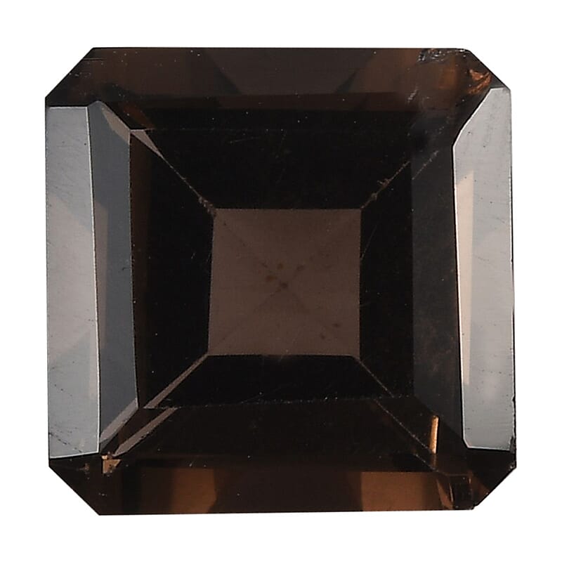 AA Brazilian Smoky Quartz (Oct 10x10 mm) 4.38 ctw Loose Gemstone