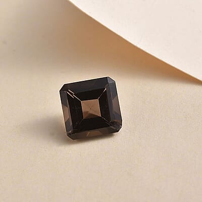 AA Brazilian Smoky Quartz (Oct 10x10 mm) 4.38 ctw Loose Gemstone