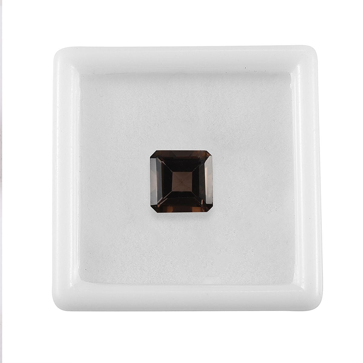AA Brazilian Smoky Quartz (Oct 10x10 mm) 4.38 ctw Loose Gemstone