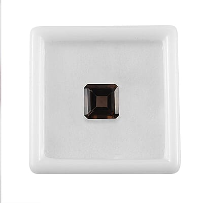 AA Brazilian Smoky Quartz (Oct 10x10 mm) 4.38 ctw Loose Gemstone