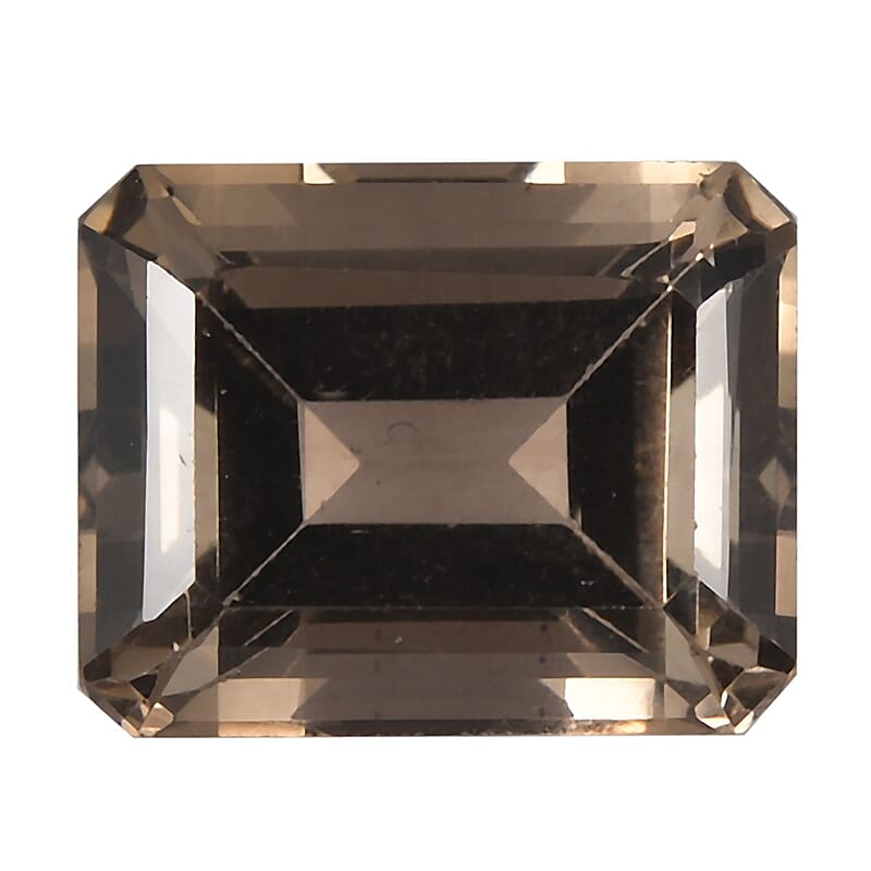 Brazilian Smoky Quartz (Oct 10x8 mm) 2.64 ctw Loose Gemstone