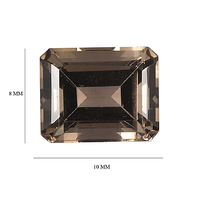 Brazilian Smoky Quartz (Oct 10x8 mm) 2.64 ctw Loose Gemstone