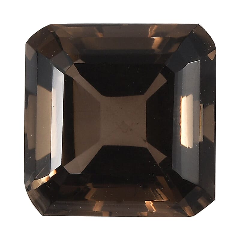 Brazilian Smoky Quartz (Oct 11x11 mm) 5.83 ctw Loose Gemstone