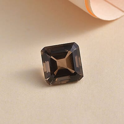 Brazilian Smoky Quartz (Oct 11x11 mm) 5.83 ctw Loose Gemstone