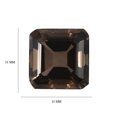 Brazilian Smoky Quartz (Oct 11x11 mm) 5.83 ctw Loose Gemstone