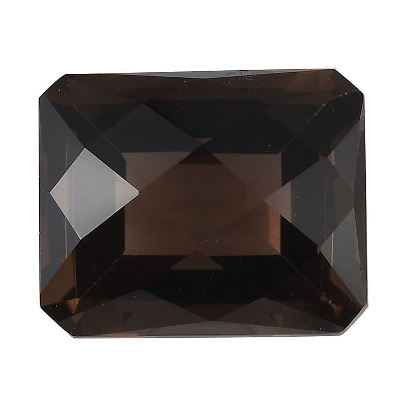 AA Brazilian Smoky Quartz (Oct 11x9 mm) 4.28 ctw Loose Gemstone