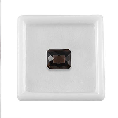 AA Brazilian Smoky Quartz (Oct 11x9 mm) 4.28 ctw Loose Gemstone