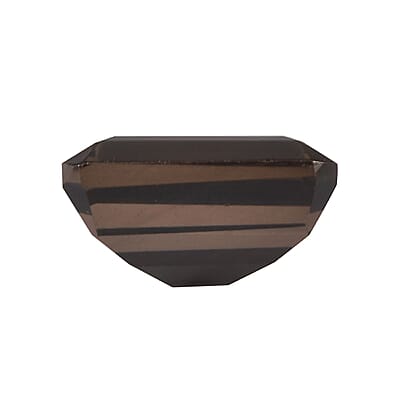 Brazilian Smoky Quartz Set of 2 (Oct 11x9 mm) 7.74 ctw Loose Gemstone