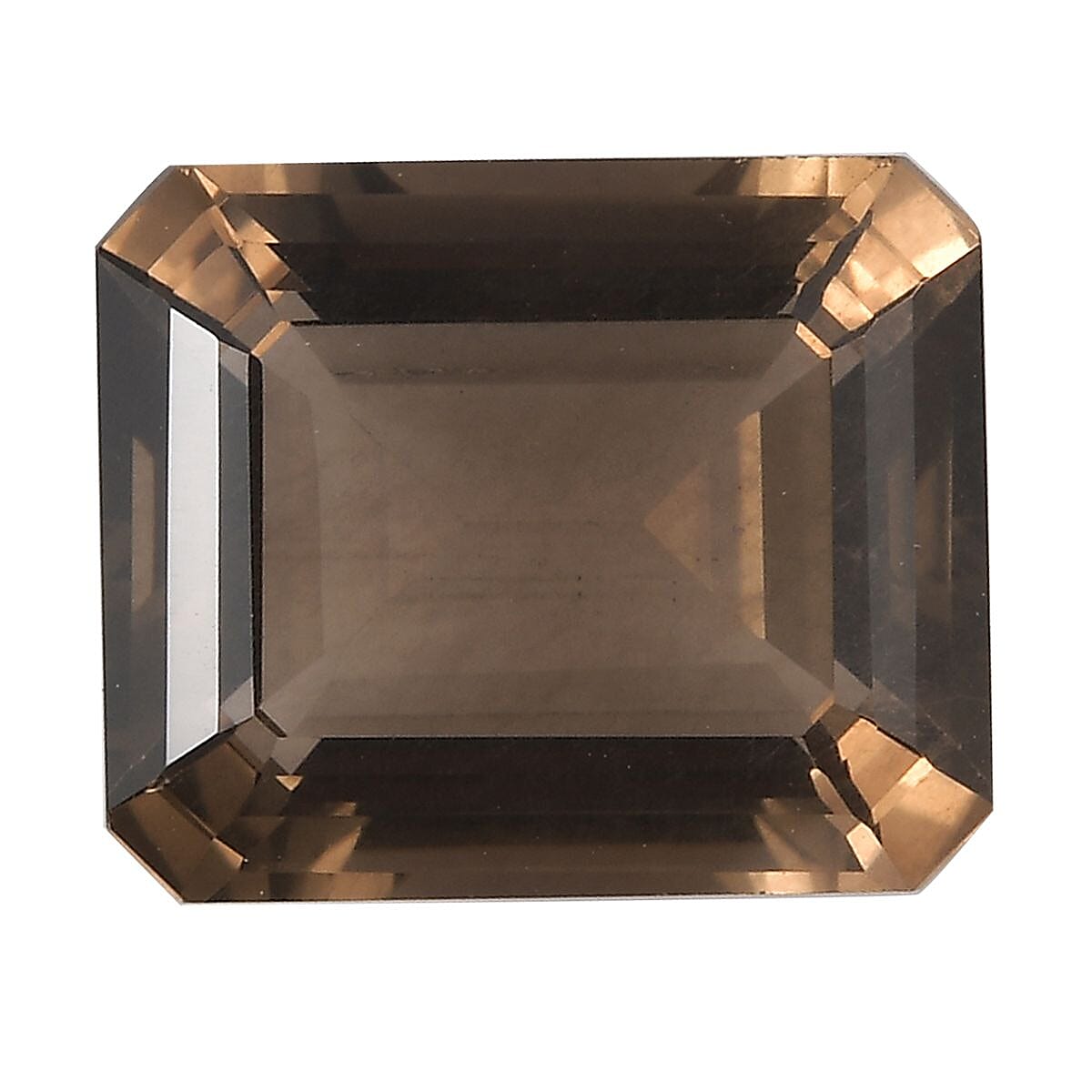 Brazilian Smoky Quartz (Oct 12x10 mm) 5.02 ctw Loose Gemstone