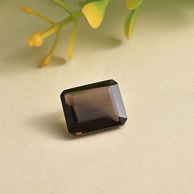 AA Brazilian Smoky Quartz (Oct 12x10 mm) 5.10 ctw Loose Gemstone