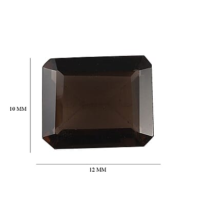 AA Brazilian Smoky Quartz (Oct 12x10 mm) 5.10 ctw Loose Gemstone
