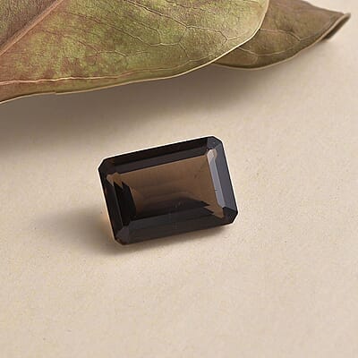 Brazilian Smoky Quartz (Oct 14x10 mm) 6.25 ctw Loose Gemstone